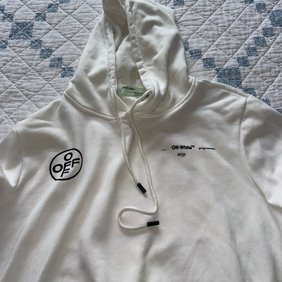 2019 Off White Diag Stencil Hoodie - Picture 3 of 4